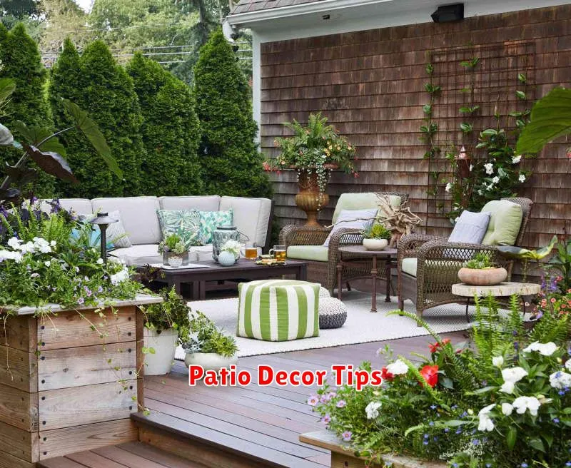 Patio Decor Tips