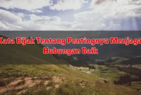 Kata Bijak Tentang Pentingnya Menjaga Hubungan Baik