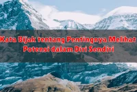 Kata Bijak tentang Pentingnya Melihat Potensi dalam Diri Sendiri