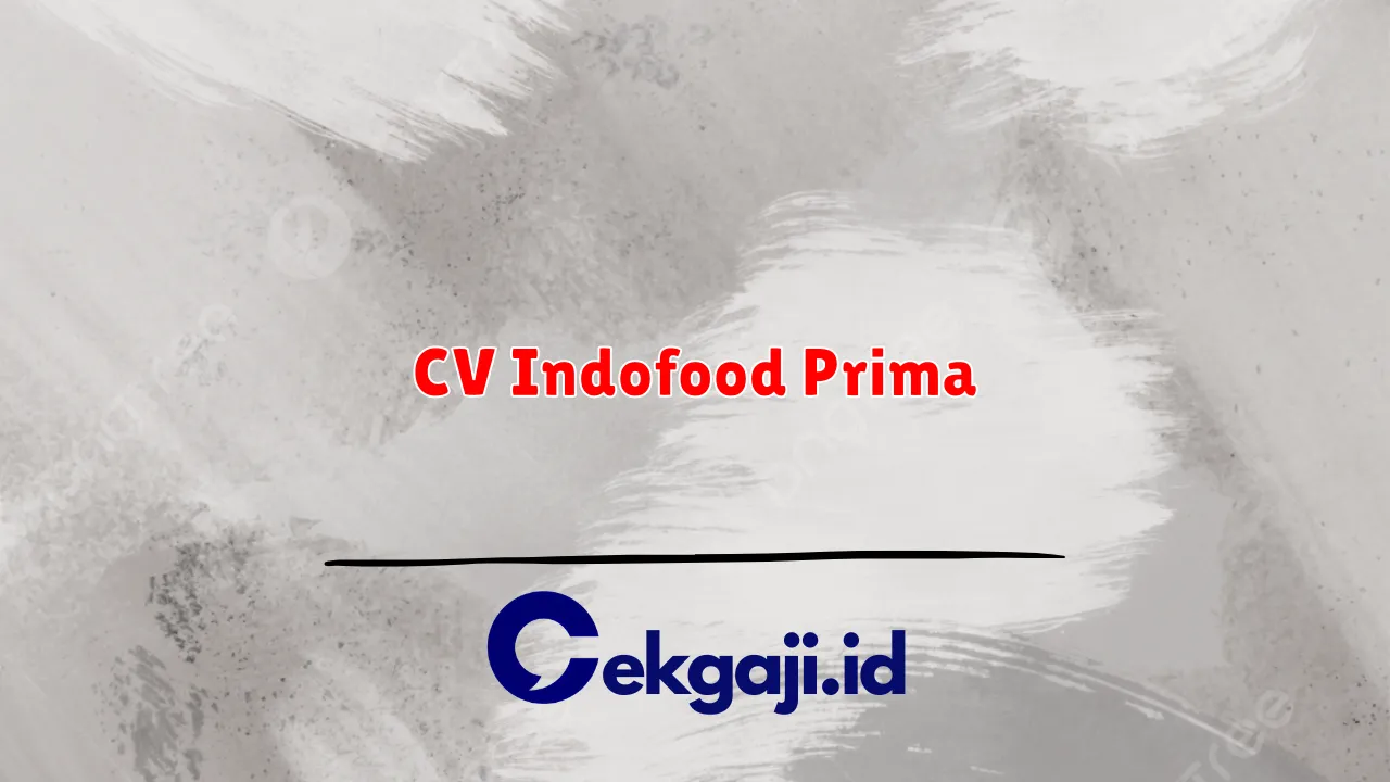 CV Indofood Prima