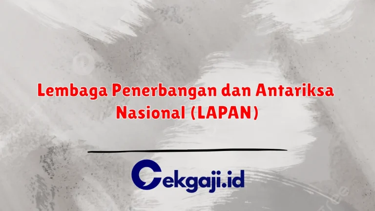 Lembaga Penerbangan dan Antariksa Nasional (LAPAN)