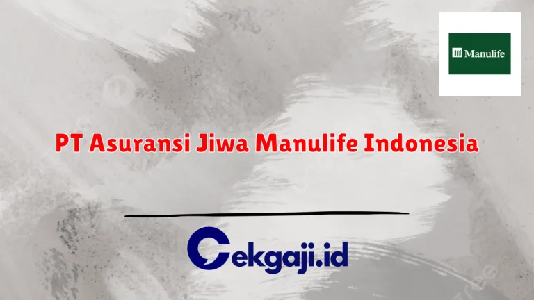 PT Asuransi Jiwa Manulife Indonesia