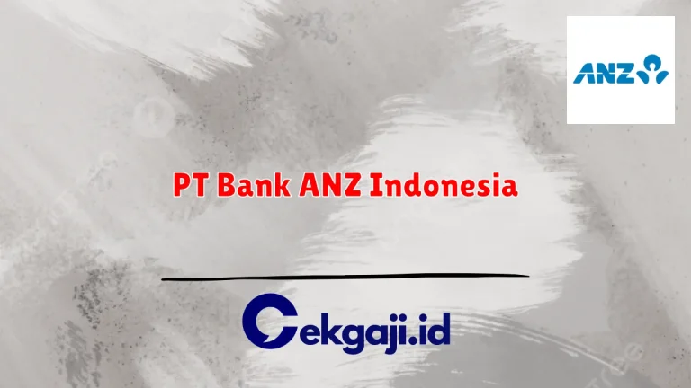 PT Bank ANZ Indonesia