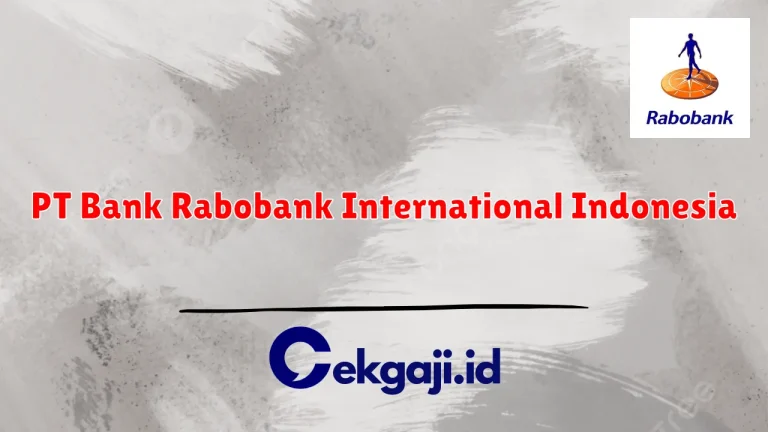 PT Bank Rabobank International Indonesia