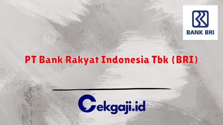 PT Bank Rakyat Indonesia Tbk (BRI)