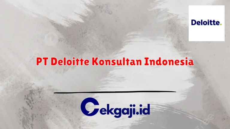 PT Deloitte Konsultan Indonesia