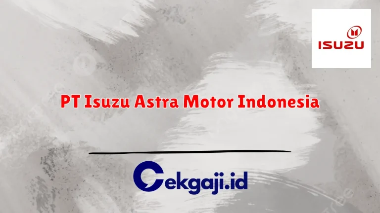 PT Isuzu Astra Motor Indonesia