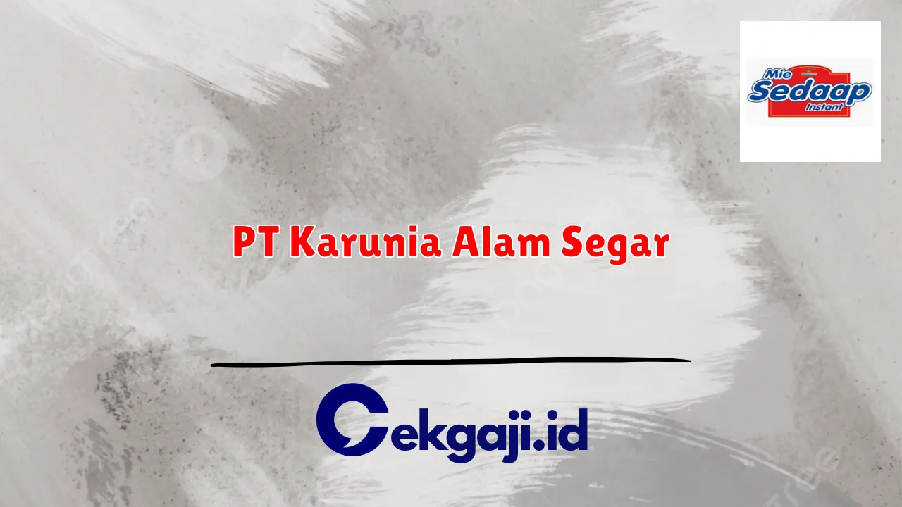 PT Karunia Alam Segar