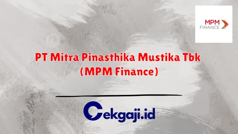 PT Mitra Pinasthika Mustika Tbk (MPM Finance)