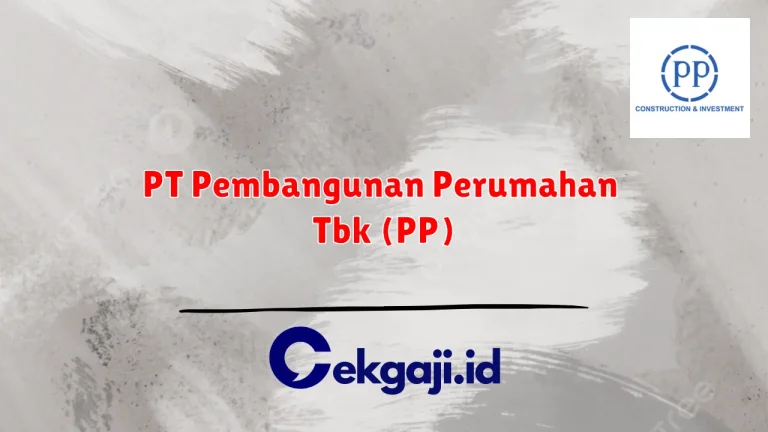 PT Pembangunan Perumahan Tbk (PP)