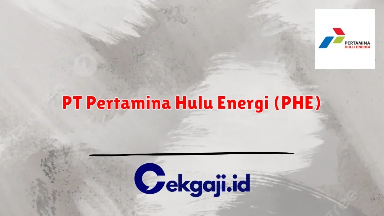 PT Pertamina Hulu Energi (PHE)