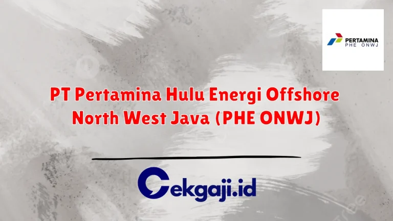 PT Pertamina Hulu Energi Offshore North West Java (PHE ONWJ)