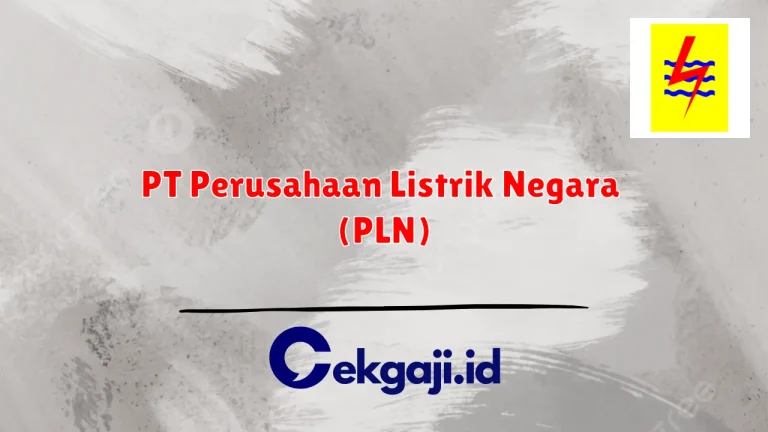 PT Perusahaan Listrik Negara (PLN)