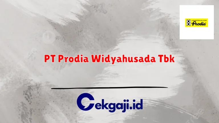 PT Prodia Widyahusada Tbk