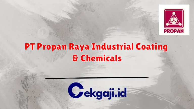 PT Propan Raya Industrial Coating & Chemicals