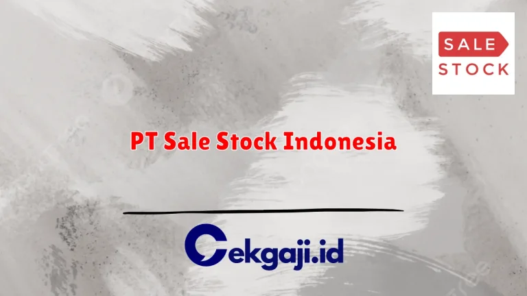 PT Sale Stock Indonesia