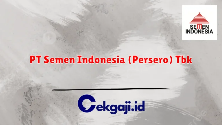 PT Semen Indonesia (Persero) Tbk