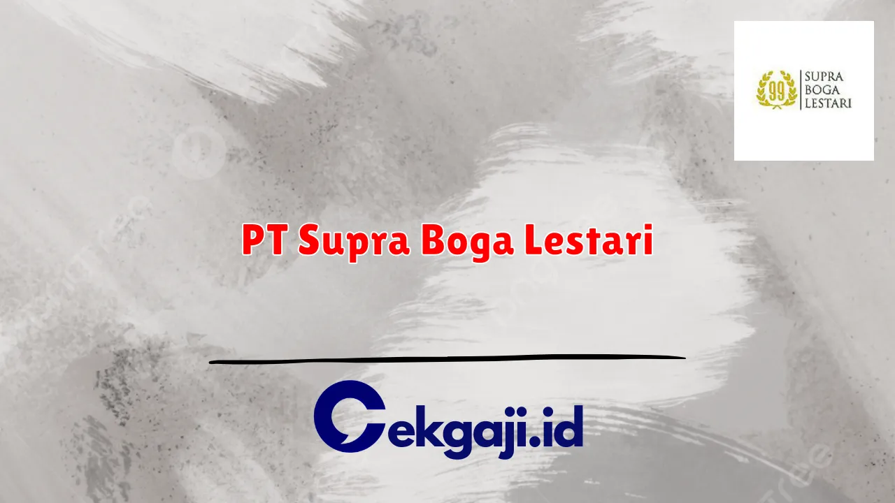 PT Supra Boga Lestari