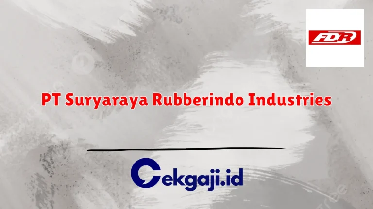 PT Suryaraya Rubberindo Industries